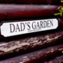 Personalised Dad's Garden Street Sign, thumbnail 1 of 3