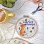 Embrace Change Fox Cross Stitch Kit, thumbnail 3 of 7