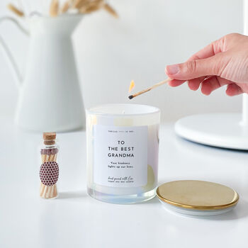 To The Best Grandma – Scented Candle Gift, 10 of 10