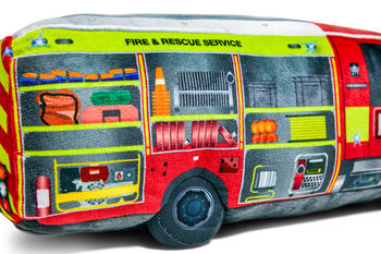 Fire Engine Soft Toy, 4 of 4