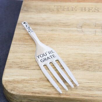 Cheese Board And Quote Forks, 5 of 6