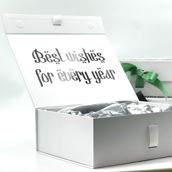 Eid Mubarak Gift Box With Lid Personalised Birthday Gift Box, 2 of 7