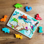 Personalised Name O Saurus Dinosaur Puzzle, thumbnail 3 of 6