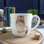 Tawny Owl Bone China Mug, thumbnail 1 of 12