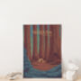 Congaree National Park USA Travel Poster Art Print, thumbnail 2 of 8