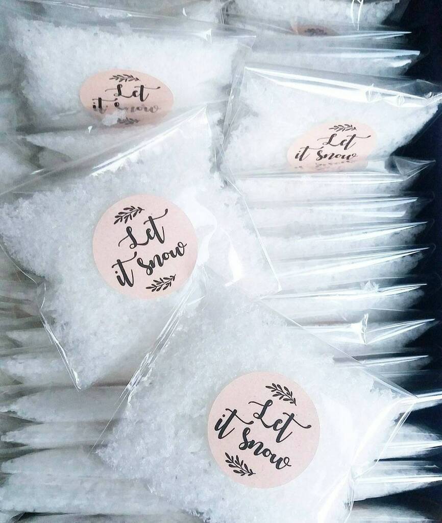 Let It Snow Wedding Confetti Pack, 1 of 2