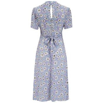 Dolores Dress In Daisy Print Vintage 1940s Style, 2 of 3