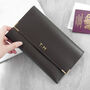 Personalised Luxury Leather Travel Organiser, thumbnail 5 of 12