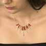 Sterling Silver Amber Dreams Necklace, thumbnail 2 of 4