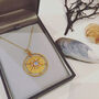Moonstone Compass Necklace, thumbnail 4 of 7