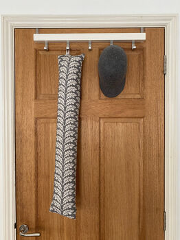 Customisable Length Door Draught Excluder With Filling, 4 of 4