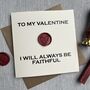 Faithful Traitors Inspired Valentine's Day Card, thumbnail 1 of 2