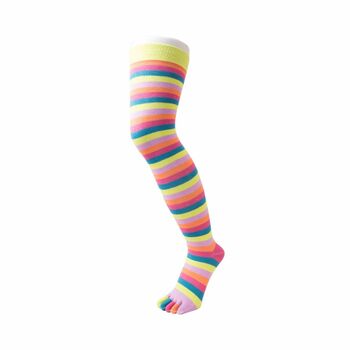 Essential Over Knee Cotton Toe Socks, 6 of 7
