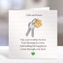 New Home Card With Irish Blessing, thumbnail 1 of 3