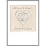 Personalised 12th Silk Wedding Anniversary Card, thumbnail 7 of 8