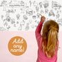 Giant Fairy Colouring Poster, thumbnail 1 of 6