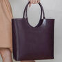Genuine Leather Tote, thumbnail 1 of 10