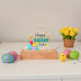 Happy Easter Bunny Gift LED Acrylic Night Light Plaque, thumbnail 3 of 5