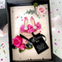Leather + Flowers Scented Birthday Card For Mum, thumbnail 1 of 8