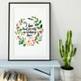I Have Loved You With An Everlasting Love Print, thumbnail 1 of 4