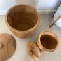 Wooden Pot With Lid, thumbnail 2 of 5