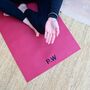 Goji Red Yoga Mat, thumbnail 2 of 6