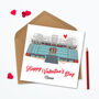 Valentines Manchester Utd Personalised Card, thumbnail 2 of 6