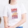 Love Disappoints Pizza Is Eternal Valentine's T Shirt, thumbnail 3 of 6