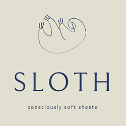 Sloth London Bamboo Bed Linen Set Sheet Duvet Cover Pillowcase