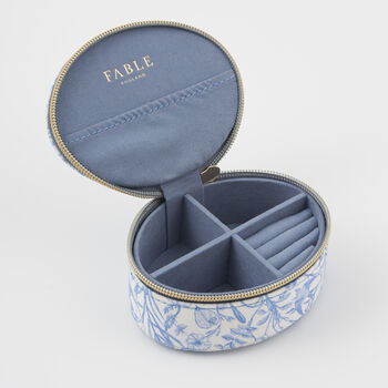Bunny Blues Oval Jewellery Box, 5 of 5
