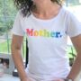 Mother Organic Rainbow T Shirt, thumbnail 1 of 2