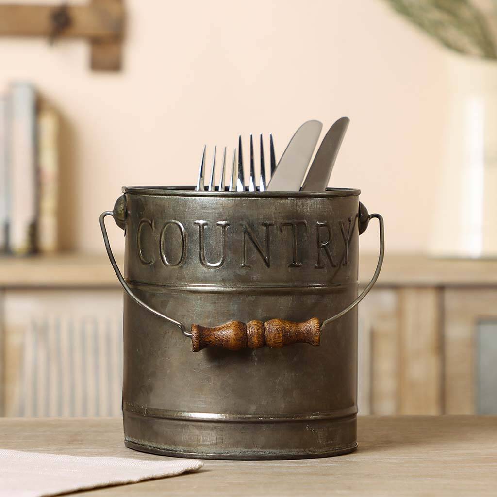 Country Kitchen Cutlery And Utensil Holder By Dibor   Original Country Kitchen Cutlery And Utensil Holder 