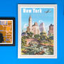 Authentic Vintage Travel Advert For New York, thumbnail 3 of 8