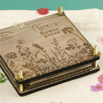 Personalised Wooden Flower Press, 4 of 10