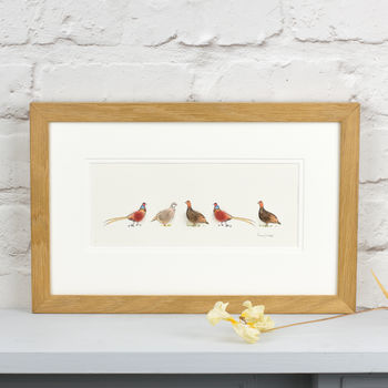 Five Game Birds Hand Finished Art Print, 5 of 7