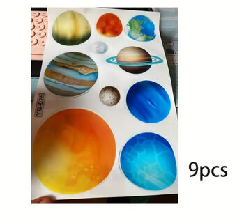 Solar System ‘Glow In The Dark’ Removable Wall Decoration, 4 of 5