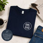 Girl Dad Organic Cotton T Shirt Father's Day Gift, thumbnail 3 of 5