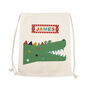 Personalised Crocodile Pe Kit Bag, thumbnail 12 of 12