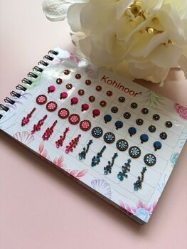 Assorted Designs Antique Stone Five Page 250 Bindi Booklet, 7 of 8