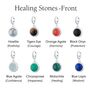 Healing Stone Necklace, Sterling Silver Or Gold Plated, thumbnail 6 of 11