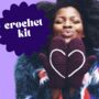 Make Your Own Crocheted Heart Mittens Kit, thumbnail 1 of 9