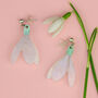 Snowdrop Earrings, thumbnail 1 of 5