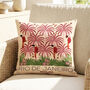 Rio De Janeiro Tropical Parrot Cushion Cover, thumbnail 5 of 12