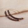 Crystal Threader Earrings, thumbnail 8 of 8