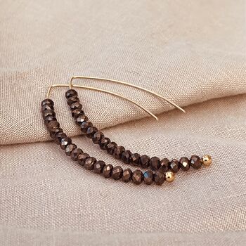 Crystal Threader Earrings, 8 of 8