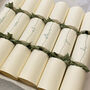 Personalised Handwritten Ivory Crackers, thumbnail 3 of 7