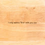 Personalised Round Wooden Wedding Cutting Board, thumbnail 4 of 6