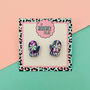 Christmas Mitten Glitter Studs *More Colours Available*, thumbnail 1 of 2