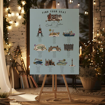 Wedding Table Plan/ Bespoke Timeline/Order Of The Day Sign, 5 of 5