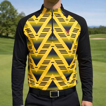 Arsenal '92 Retro Golf Mid Layer, 2 of 4
